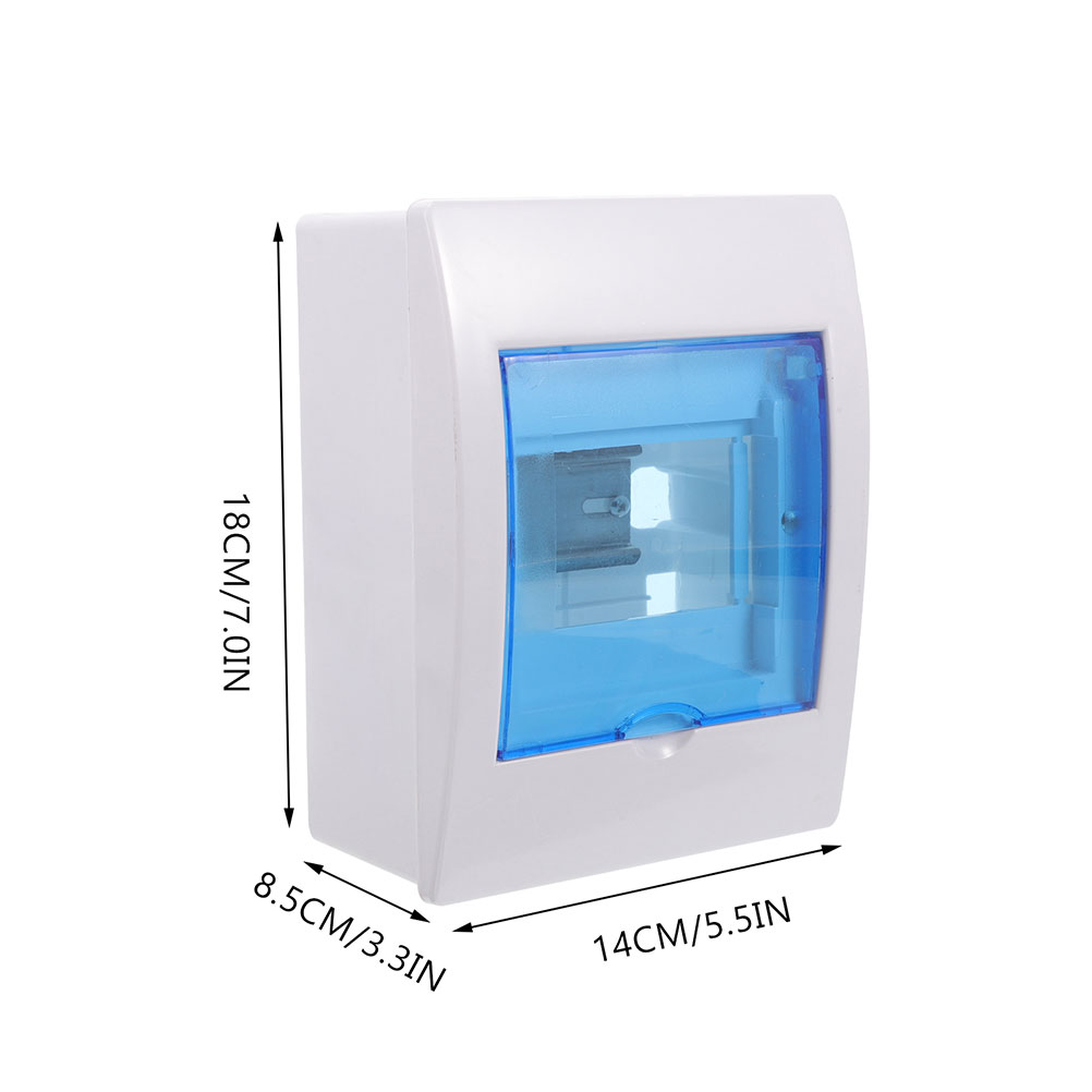 UPOUART 2Pcs Electrical Junction Box PC and Plastic Weatherproof Outdoor Box with Fire Prevention 11.0x5.5x3.3in