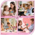 thumbnail image 4 of Building Block Toy CUBIMANA 789 unidades, ramo de flores para más de 6 años, 4 of 9