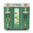 thumbnail image 5 of RTIC Halftime Water Cooler, 3 Gallon Hard-Sided Water Cooler, Sage/Beach, 5 of 9