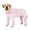 Pink Heart, variant on Large Dog Cold Weather Coat, Dog Warm Pajamas Onesie, Soft Winter Dog Sweaters Jacket PJS for Medium Large Dogs Pink Heart 36#