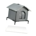 thumbnail image 4 of Almencla Outdoor Cat House Protection Portable Cat Tent for Winter Community Backyard L L, 4 of 8