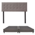 thumbnail image 1 of Box Base Cama King Size + Cabecera Bilbao Gris Dicasa  Bilbao Bless, 1 of 7