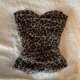 thumbnail image 2 of Tops de tubo con estampado de leopardo, ropa urbana, estética urbana, estilo retro, sexy, estilo Y2K, tops cortos, cómodos, casuales, lindos, para mujer, 2 of 5