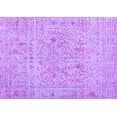 thumbnail image 1 of Ahgly Company Indoor Rectangle Abstract Purple Contemporary Area Rugs, 6' x 9', 1 of 4
