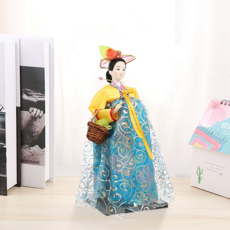 Korean dolls traditional dress deals