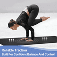 thumbnail image 2 of Cshidworld Yoga Mat, 6mm Thick Eco-Friendly TPE Exercise Mat with Carrying Strap and Storage Bag, Non-Slip Workout Mat for Yoga, Gym and Floor Exercises, 72" x 24", 2 of 9