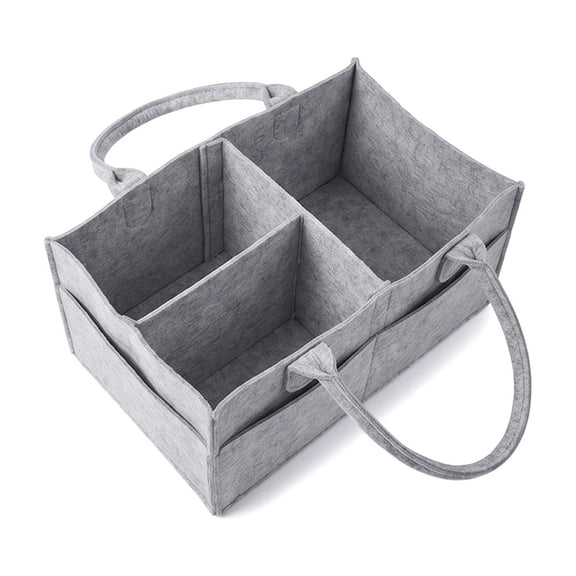 Diaper Caddy Organizer with Handle,Portable Car Organizers and Storage,Cleaning Caddy Gift Basket for Mom Gifts