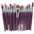 thumbnail image 3 of yeacher MAANGE 20-Piece Premium Makeup Brush Set with Gold Handles and Silver Ferrules, Complete Beauty Tools for Flawless Application, 3 of 7