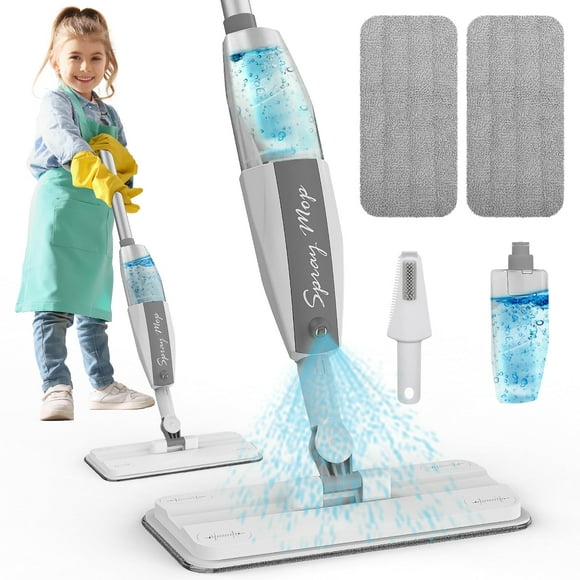 Set de limpieza EP EXERCISE N PLAY con mopa en aerosol para niños pequeños