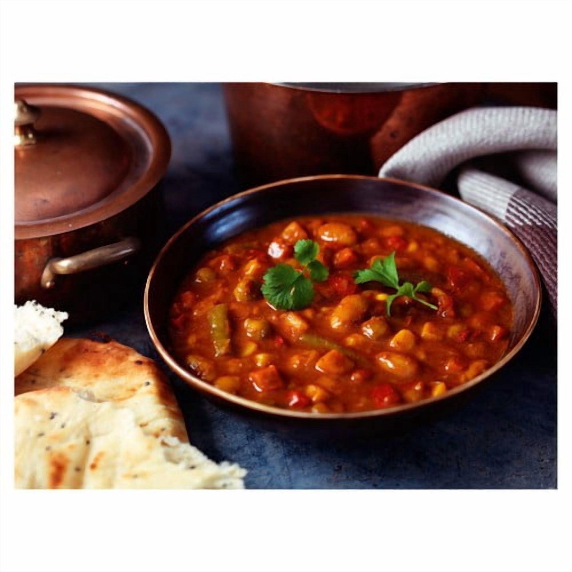 Free & Easy Free From Organic Chick Pea & Vegetable Curry 400g, British Import (Pack of 2)