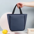 thumbnail image 2 of Miyuadkai Portable Lunch Bag Insulated Bag Navy Blue, Lunch Bag for Men&Women Insulated Lunch Box Large Lunch Tote Bag Reusable Adult Lunch Bags, Lunch Bag*1, 2 of 9