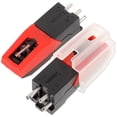 thumbnail image 1 of IFANLANDOR 2Pcs Stylus Needle for Record Player with Scratch Resistant Metal Coating Black, 1 of 8