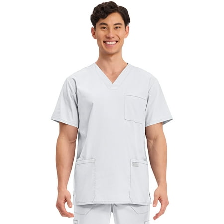 Cherokee Workwear Professionals Men Scrubs Top V-Neck WW695