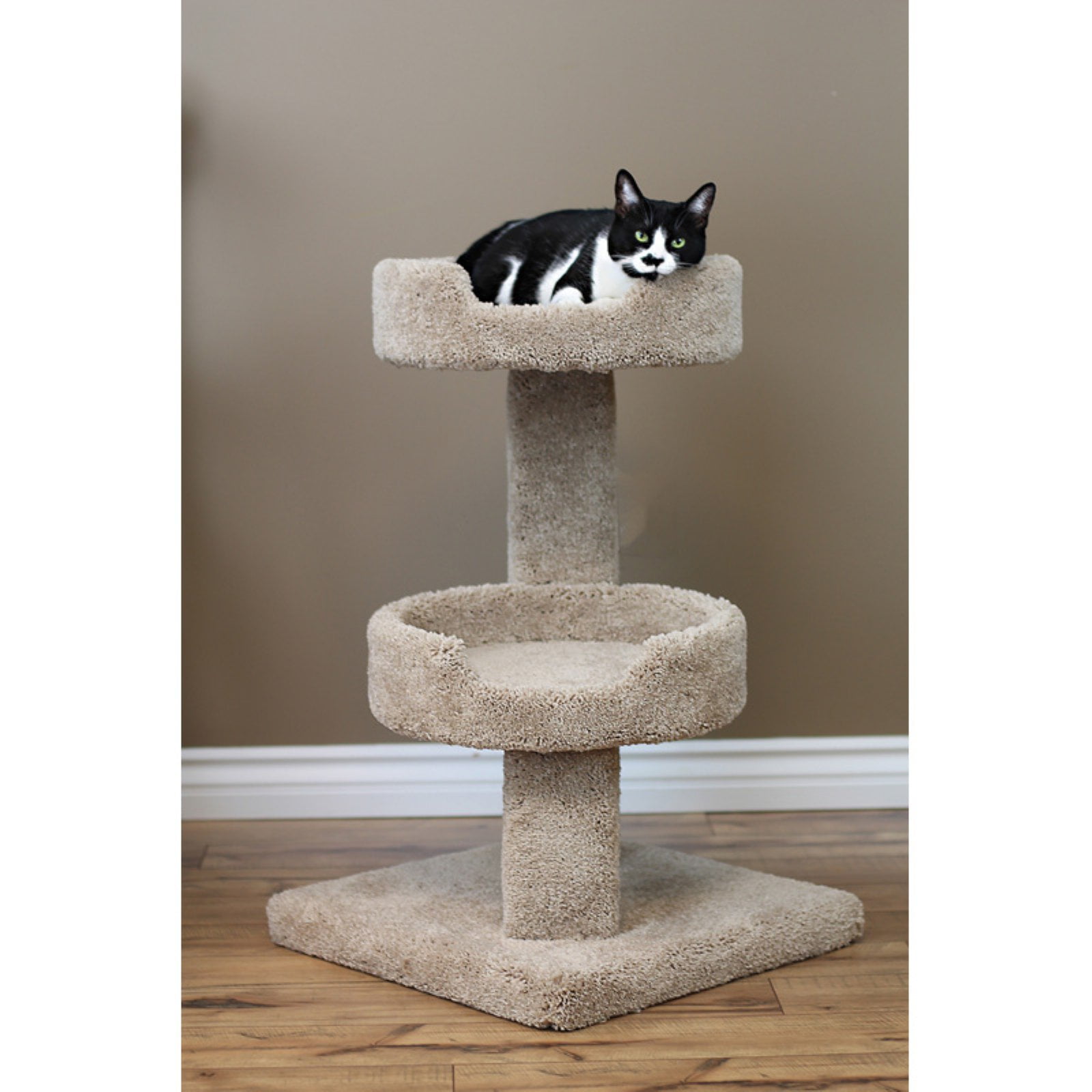 Prestige Cat Trees 32 In Solid Wood Large Cat Sleeper Tree Walmart Com Walmart Com