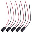 thumbnail image 3 of Speravity 5pcs T10 Bombillas LED Adaptador de conector de arnés precableado Arnés de enchufe de faro de alta Fácil de instalar Bombillas para automóviles, 3 of 6