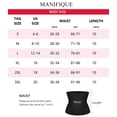 thumbnail image 6 of MANIFIQUE Women's Shapewear Seamless Cool Comfort Firm Shaping Waist Trainer, Step-in Waist Shaper, S-3XL, 6 of 6
