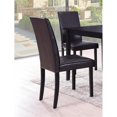 thumbnail image 3 of Best Master Furniture Ludi Contemporary Side Chairs, Brown (Set of 2), 3 of 3