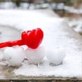 thumbnail image 5 of harayaa 2 Set Love Heart Star Shaped Snowbal Maker Clips Clamps Sand Clay Mold Tools, 5 of 9