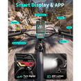 thumbnail image 6 of YareYi Electric Bike for Adults, 1500W Peak Motor 28 Mph, 48V 18Ah Removable Battery, 26'' x 4'' Fat Tire E-Mountain Bicycle, APP Control with Turn Signal, UL2849, 6 of 8