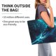 thumbnail image 2 of Disketp Futuristic Jet Ski Adventure Bolsa Tote Estampada para Mujer, Bolso de Hombro y de Mano para Compras y Viajes, 2 of 8