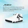 thumbnail image 2 of RIP-IT SwiftStep Ringor Turf Softball Shoes - White - Size - 7.5, 2 of 6