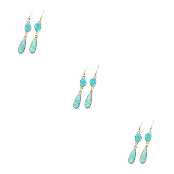 Qarigey 1 par de accesorios de joyería con estilo, ropa portátil, suministro a juego, regalos femeninos, chapado en aleación, gotas para las Type1 NO1