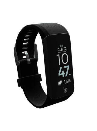 Izod Unisex Smart Watch with Silicone Strap in Black Izo9397bu, Adult Unisex, Size: One Size