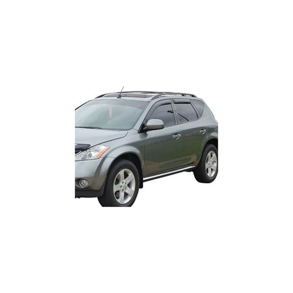 Auto Ventshade (AVS) by RealTruck Outside Mount Ventvisor / Window Deflectors Front & Rear Set 4 Pc. Set Compatible with 2003-2007 Nissan Murano