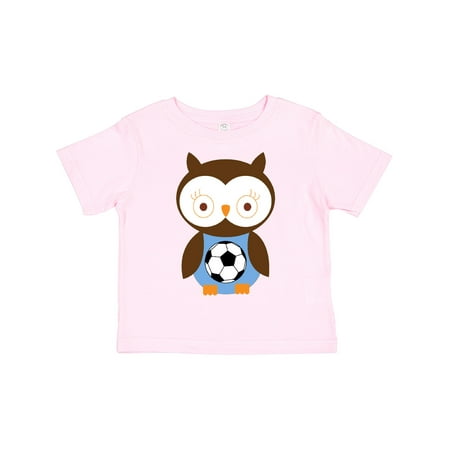 

Inktastic Soccer Player Owl Sports Gift Toddler Boy or Toddler Girl T-Shirt