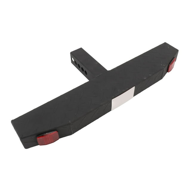 Truck Hitch Step, 2in Receiver Hitch Step 600lbs Maximum Load Weatherproof with 5/8in Pin Reflective Stripe for Car SUV Pickup Truck RV
