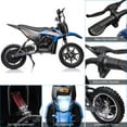 Dirt Rocket, 350/500W Electric Motocross Bike, Up to 15.5 MPH