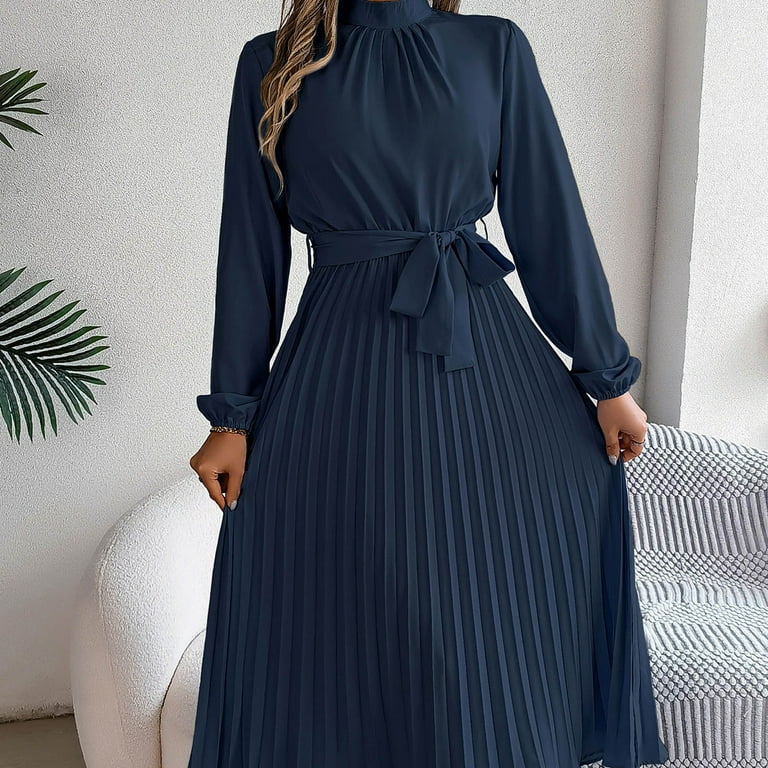 sachin and babi light blue dress Top 10 Winter Wedding Guest Dresses to Wear Right Now in 2020 main image 0