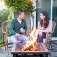 thumbnail image 5 of Duraflame Firelogs Bundle – Firelogs with Quickstart & Long Stick Matches – Easy-to-Light, Long-Lasting, Clean-Burning Outdoor Logs (Outdoor 3.2lb), 5 of 13