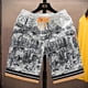 thumbnail image 2 of Pantalones cortos para hombre con tablero gráfico de anime, pantalones cortos para hombre para playa a granel con elástico de hielo, ropa de calle de moda personalizada, nuevos pantalones 2024, 2 of 5