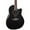 Black, variant on Ovation Standard Balladeer 2771AX-CCB Acoustic Electric Guitar