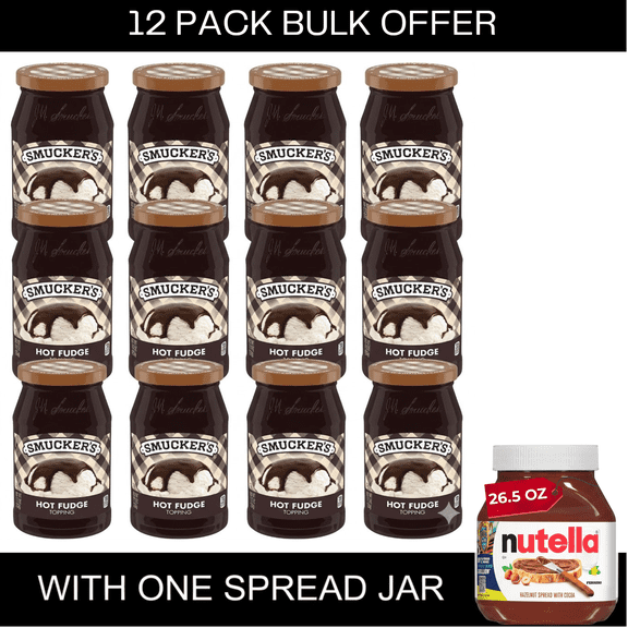 Smucker's Hot Fudge Topping, 11.75 oz