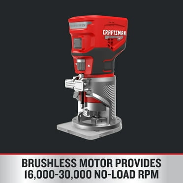 V20 Cordless Router Tool with Variable Speed and Depth Adjustment