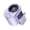 Purple, variant on HonestMatter Portable Fan for Car, Clip On Rechargeable Fan with LED Display and 16°C Cooling, 360° Adjustable Clip Fan for Office Bedroom Travel, White