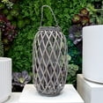 thumbnail image 3 of Ravari Natural Round Bamboo Lantern, 3 of 4