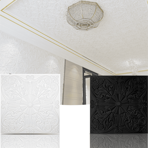 Glue Up Ceiling Tiles