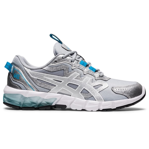 ASICS Women's Gel-Quantum 90 Trainers &  Everyday comfort Shoes , 6 US ( Standard ), Pure Silver/AIZURI Blue