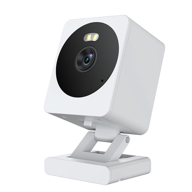 Cámara de seguridad inteligente para el hogar, cámara de monitoreo WiFi de 5 MP con ángulo de visión amplio de 130°, visión nocturna, detección de movimiento, audio bidireccional, resistente al agua