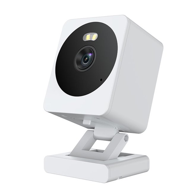 Cámara de seguridad inteligente para el hogar, cámara de monitoreo WiFi de 5 MP con ángulo de visión amplio de 130°, visión nocturna, detección de movimiento, audio bidireccional,