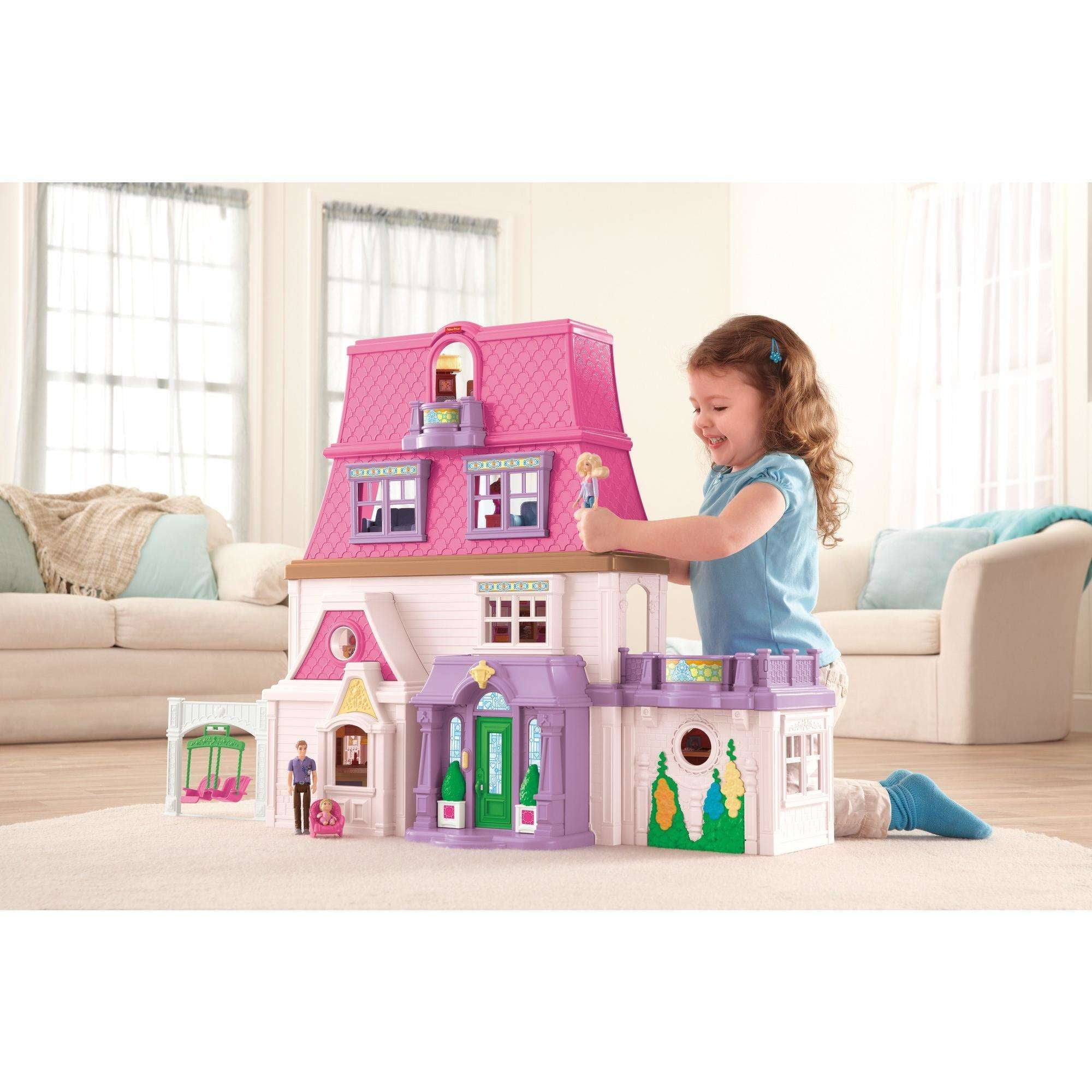 fisher price dollhouse walmart