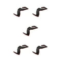 thumbnail image 1 of QualitChoice Vehicle Seat Back Hanger Universal Leather Hooks Hanging Bag Jacket Pouch Storage Holder Automobile Interior Spare 1Pc Black Red Line 5Set, 1 of 6