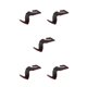 thumbnail image 3 of Sidaley Colgador trasero para asiento de vehículo, ganchos de cuero, abrigos colgantes, soporte para comestibles, repuesto Interior de Type2 NO2, 3 of 6
