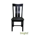 thumbnail image 2 of BingLTD - Kingston 40" Tall Dining Chair - Black Set of 2 (CH13-RW-BLK), 2 of 3
