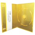 thumbnail image 1 of CheckOutStore (50) Premium Slimline Single 1-Disc DVD Cases 7mm (Clear Orange), 1 of 4