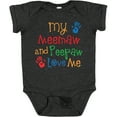 thumbnail image 3 of Inktastic Meemaw and Peepaw Love Me Boys or Girls Baby Bodysuit, 3 of 5