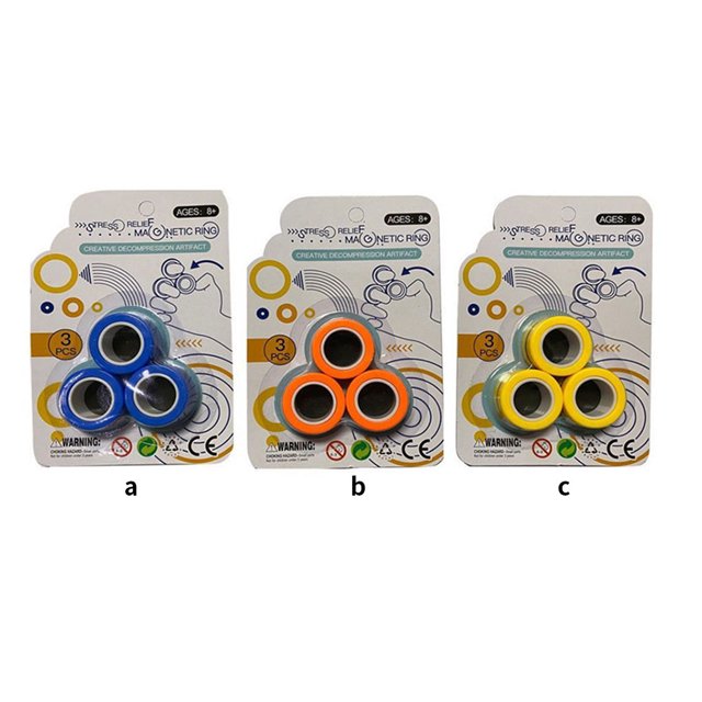 Tholdsy 3 uds juguetes para aliviar el estrés trucos accesorios de adultos niños juguetes para aliviar la presión Electrónica
